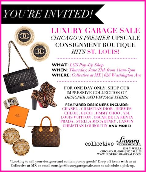 Luxury Garage Sale At Collective At Mx In St Louis On June 27