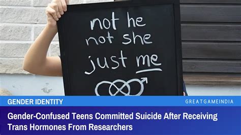Gender Confused Teens Committed Suicide After Receiving Trans Hormones
