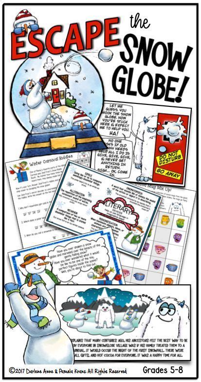 Free escape room poster and activity imagine looking out at a sea of students so engrossed in critical thinking activity that they don't even 8th grade math escape room bundle:looking for fun and engaging activities for your 8th grade math classroom? Fun Winter Holiday Escape Room Activity! Have you ever ...