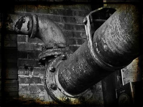 Rusted Pipes Photograph By Michael L Kimble Fine Art America