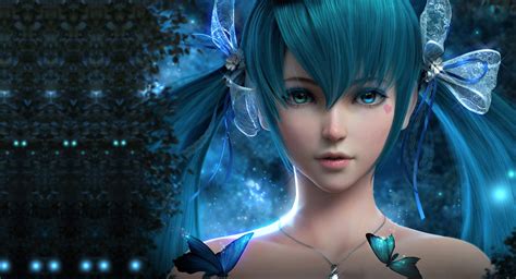 Blue Hair Anime Girl Hd Anime 4k Wallpapers Images Backgrounds Photos And Pictures