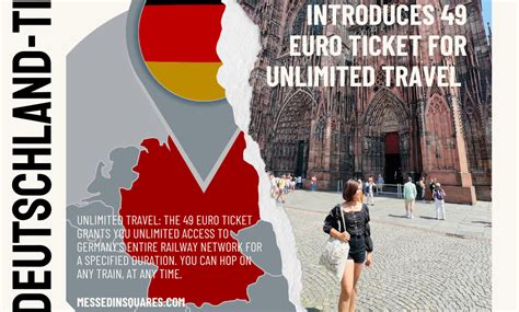 Germany Introduces 49 Euro Ticket For Unlimited Travel Messed In Squares