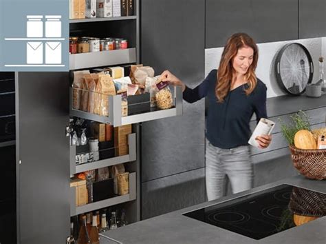 #blum #kitchen #accessories #blum_egypt #kitchens #supplies #blum #made #in #germany maximise your kitchen space with blum! Ideas for practical kitchens | Blum