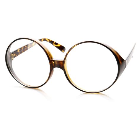 Super Oversize Fashion Clear Lens Round Circle Glasses 8713 Circle Glasses Glasses Oversize