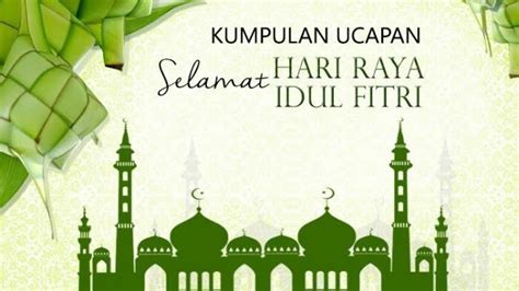 Balasan Ucapan Selamat Hari Raya Idul Fitri 1440 H / Mungkin saat