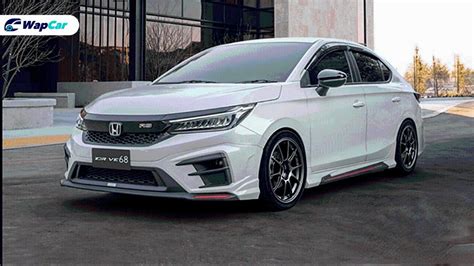 Drive68 Body Kit Fitted To The 2020 Honda City Wapcar
