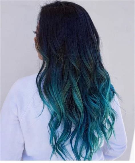 33 Blue Ombre Hair Color Trend In 2019 Sumcoco Stylish