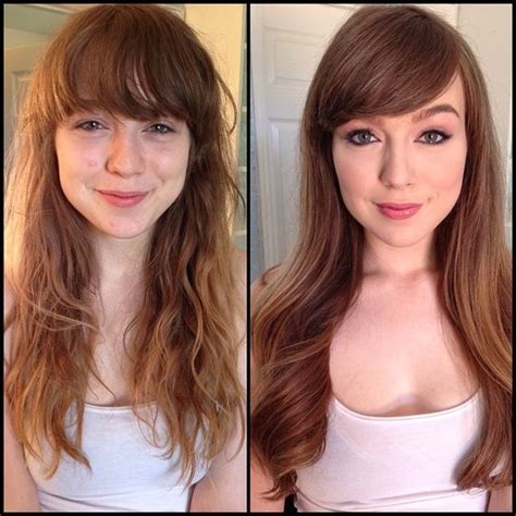 What Female Pornstars Look Like With And Without Makeup