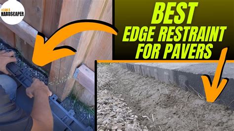 Paver Edging Choosing And Installing Edge Restraint For Pavers Youtube