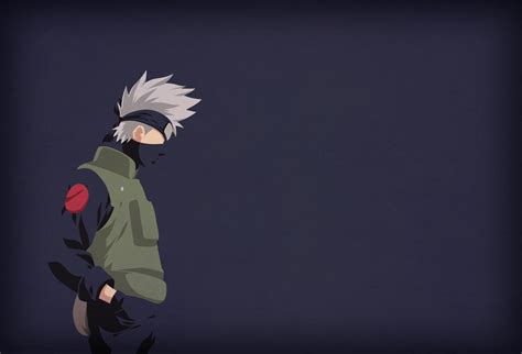 Kakashi Sensei Minimalist Wallpaper By Horira21 On Deviantart