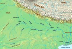 It is joined by a large number of tributaries from the north. Ganges River - New World Encyclopedia