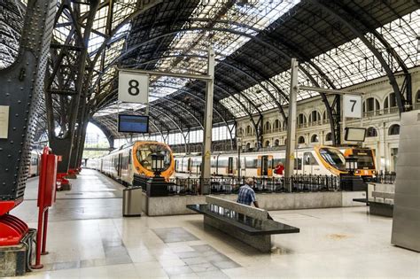 French Train Station In Barcelona Editorial Image Image Of