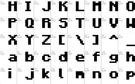 Minecraft Windows Font Free For Personal Commercial