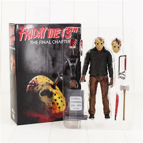 Neca 18cm Friday The 13th The Final Chapter Freddy Vs Jason Pvc Action