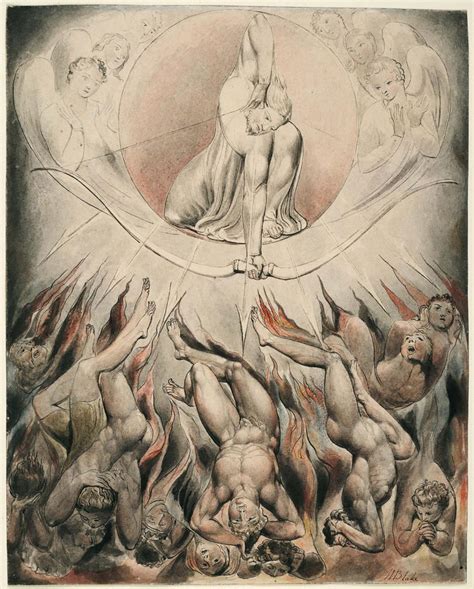 William Blakes Mesmerizing Illustrations For John Miltons Paradise