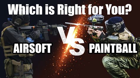 Airsoft Vs Paintball Which Is Right For You Redwolf Airsoft
