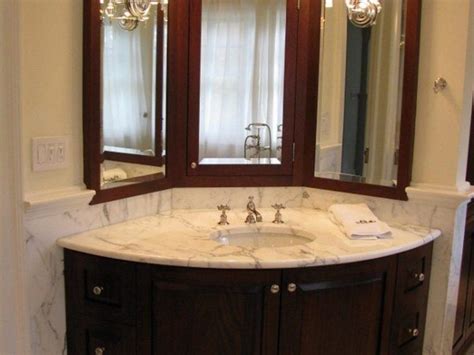 20 Beautiful Corner Vanity Designs For Your Bathroom Housely