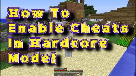 How To Turn On Cheats In Minecraft This Will Take You To Another