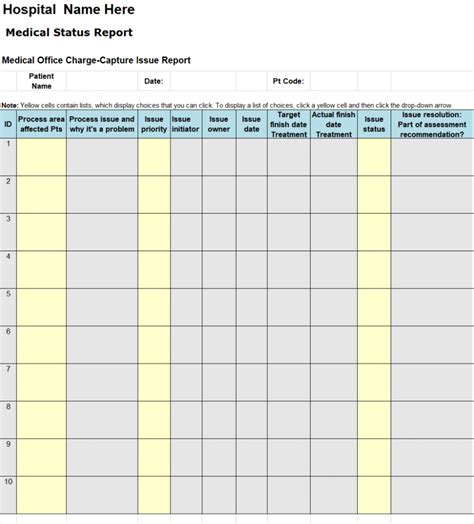 Top 11 Excel Status Report Template Free Report Templates List