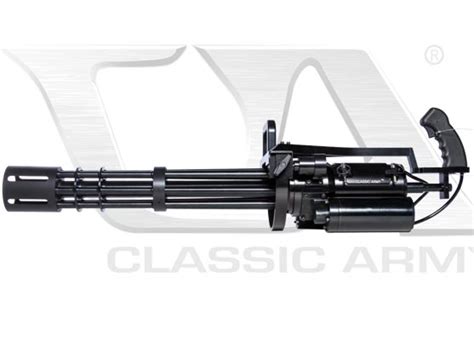 Classic Army M134a 2 Nv Vulcan Minigun Hybrid Powered Airsoft Replica