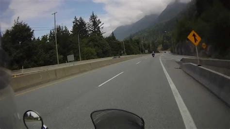 Hwy 99 Riding The Sea To Sky Highway At Sunset Beach Bc Youtube