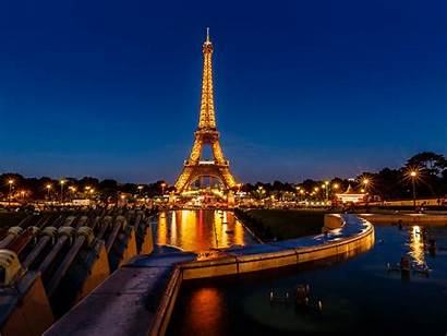 Eiffel Paris Tower Desktop Wallpapers Evening France