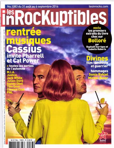 Les Inrockuptibles N° 1083 Abonnement Les Inrockuptibles Abonnement Magazine Par