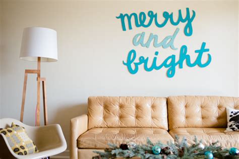 Make This Merry And Bright Holiday Wall Art Diy Paper And