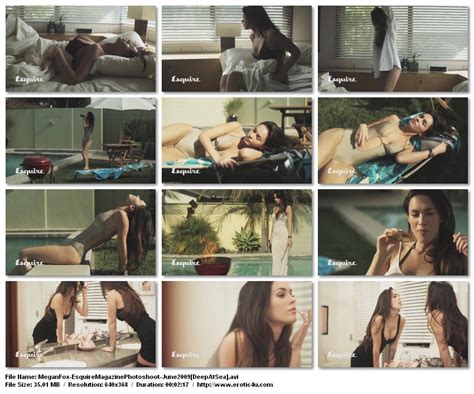 Free Preview Of Megan Fox Naked In Esquire Magazine Photoshoot
