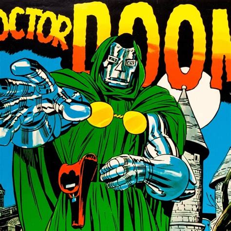 Doctor Doom Classic Jack Kirby Dr Comic Poster Etsy