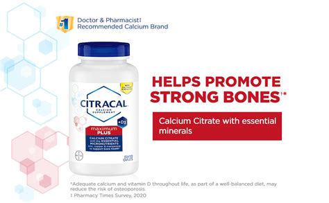 Citracal Maximum Plus Highly Soluble Easily Digested 630
