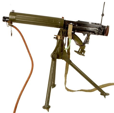 Old Specification Deactivated First World War Vickers Machine Gun
