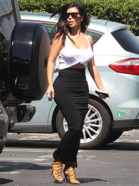 Kim Kardashian Pencil Skirt Kim Kardashian Best Style