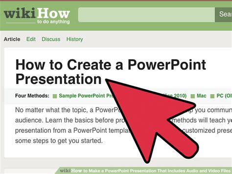Easily create & edit videos like a pro. How to Make a PowerPoint Presentation That Includes Audio ...