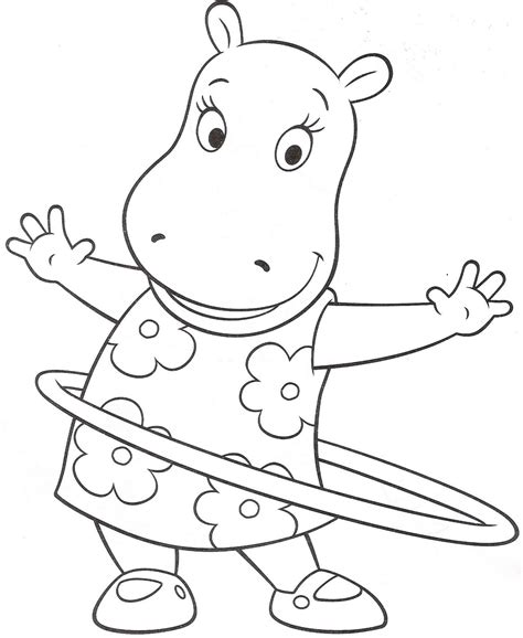 Free Printable Backyardigans Coloring Pages For Kids