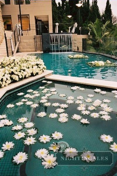 Swimming Pool Decoration For Wedding 58 Wedding Decorations Ideas