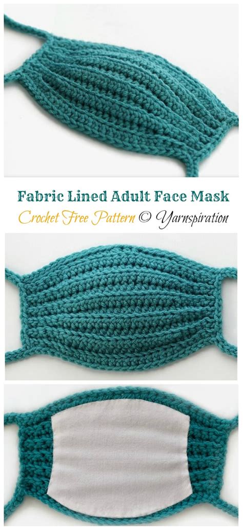 Free sewing patterns for face masks including ones with filters, nose wire and scarf styles with our free printables roundup of face mask patterns. 10 Face Mask Crochet Free Patterns • Page 2 of 2 • DIY How To