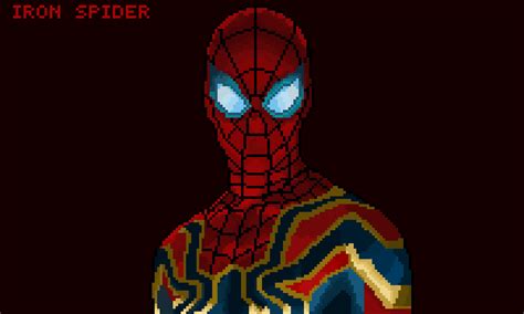 Pixilart The Iron Spider By Rexx05