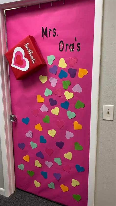 February Classroom Decor Valentines Valentines Classroom Door