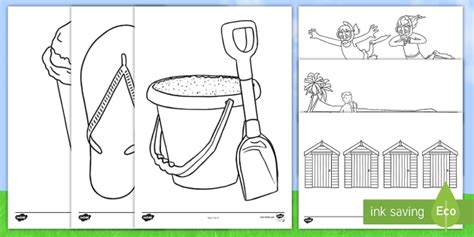 Summer Colouring Pages Twinkl Teacher Made Resources