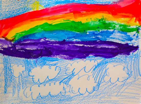 Colors of the Rainbow | Kindergarten art, Rainbow colors, Primary and secondary colors