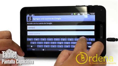 Tablet Android 2.3- 7 pulgadas Pantalla Capacitiva - YouTube