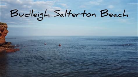 K Drone Budleigh Salterton Beach East Devon YouTube