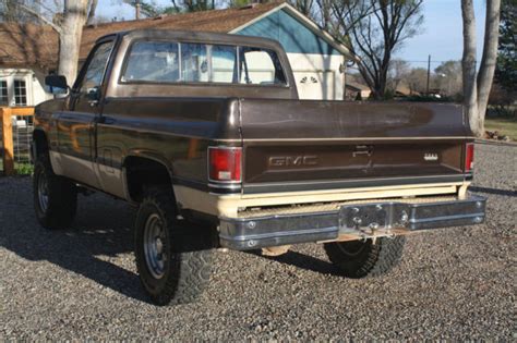 1986 Gmc K1500 High Sierra Standard Cab Shortbed Pickup 2 Door 57l 350