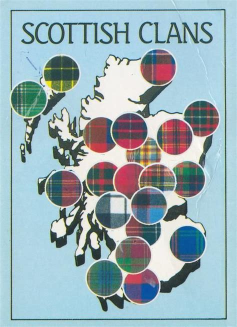 Scottish Clans Map Scottish Clans Scotland History Scottish