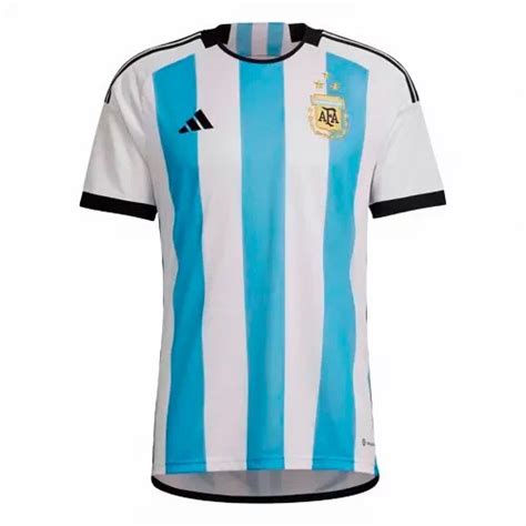 Camisa Da Argentina 2022 23 3 Estrelas Campeã Futmania
