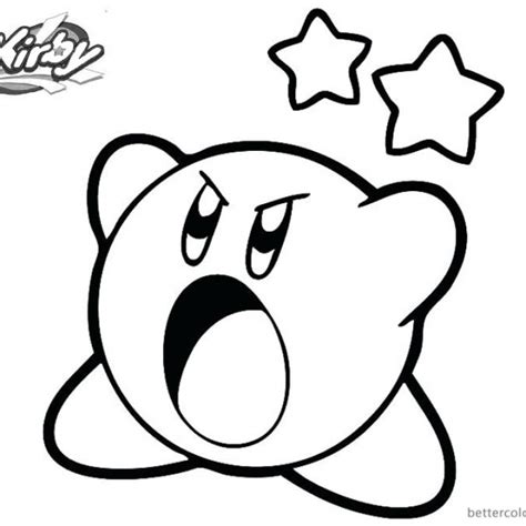 Kirby Coloring Pages Concept Art Kood Waddle Dee Abilities Free
