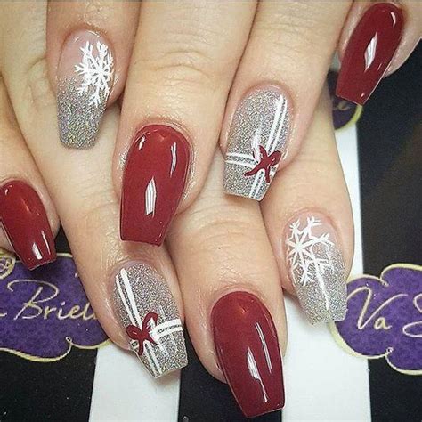 Top 55 christmas nail art design for christmas party 2020 reny types #christmas. 55+ Popular Ideas of Christmas Nails Designs To Try in 2020