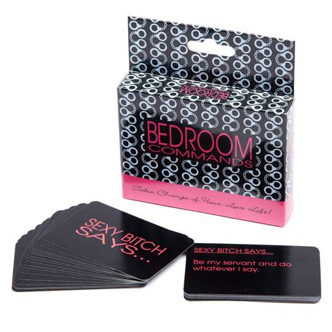 Bedroom Commands Sex Game Cards Lovehoney Uk