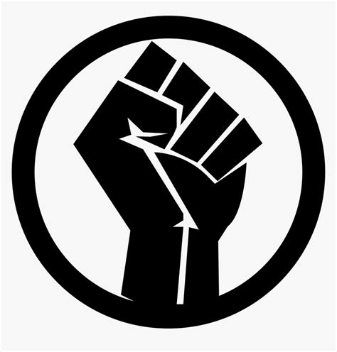 Protest Graphic Black Panther Movement Symbol Hd Png Download